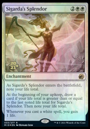 Sigarda's Splendor [Innistrad: Midnight Hunt Prerelease Promos] | The CG Realm