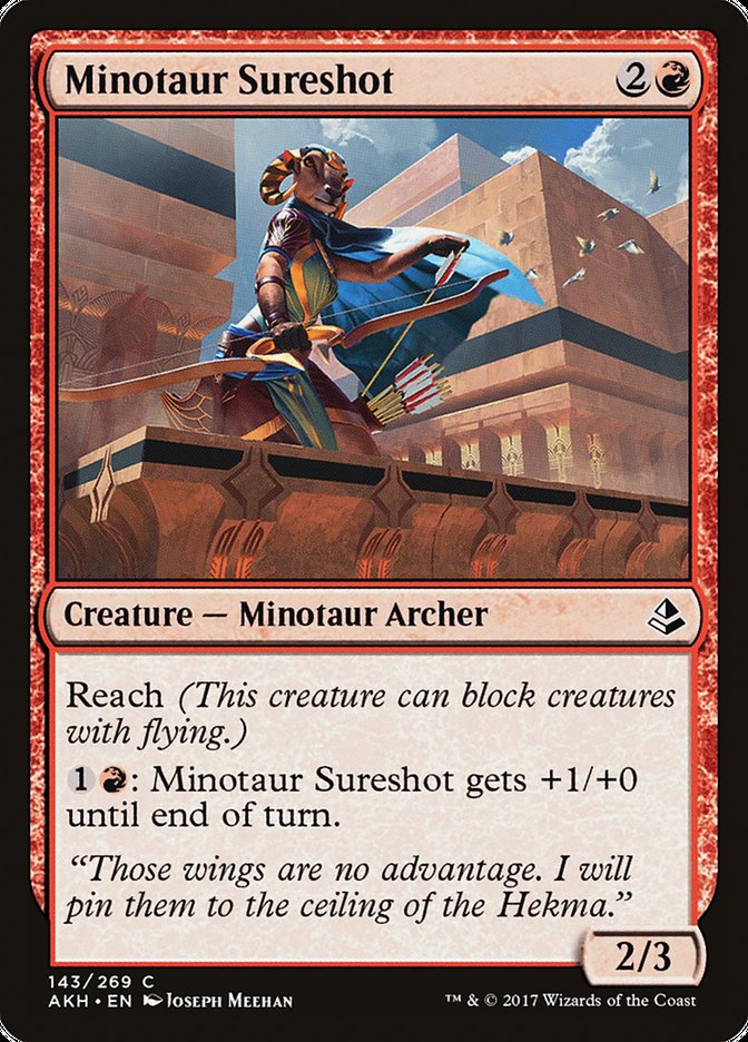 Minotaur Sureshot [Amonkhet] | The CG Realm