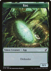 Rhino // Egg Double-Sided Token [Commander 2019 Tokens] | The CG Realm