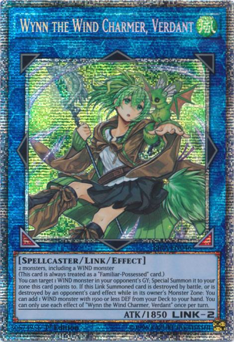 Wynn the Wind Charmer, Verdant [RIRA-EN046] Starlight Rare | The CG Realm