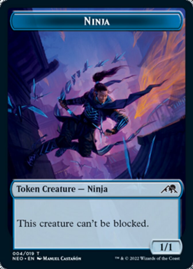 Ninja Token [Kamigawa: Neon Dynasty Tokens] | The CG Realm