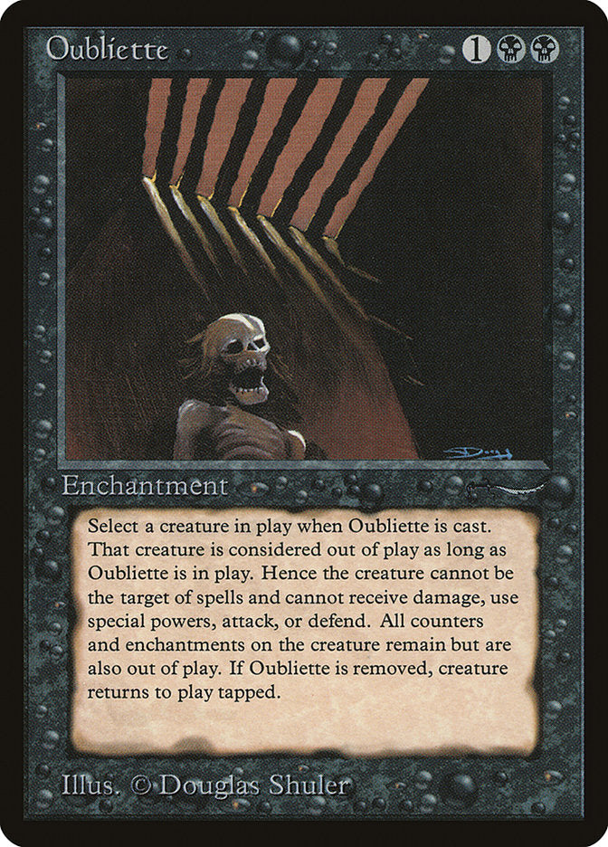 Oubliette (Light Mana Cost) [Arabian Nights] | The CG Realm