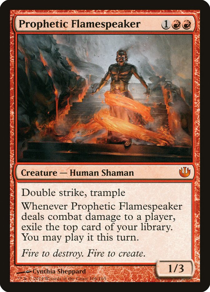 Prophetic Flamespeaker [Journey into Nyx] | The CG Realm