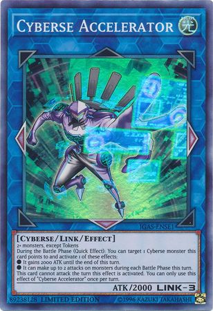 Cyberse Accelerator [IGAS-ENSE1] Super Rare | The CG Realm