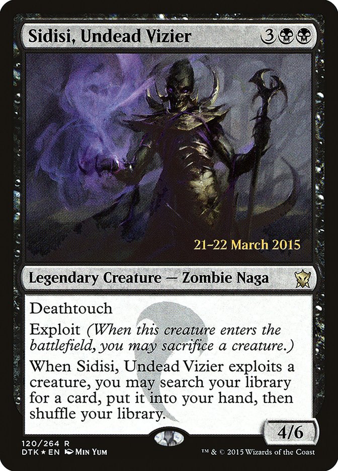 Sidisi, Undead Vizier [Dragons of Tarkir Prerelease Promos] | The CG Realm