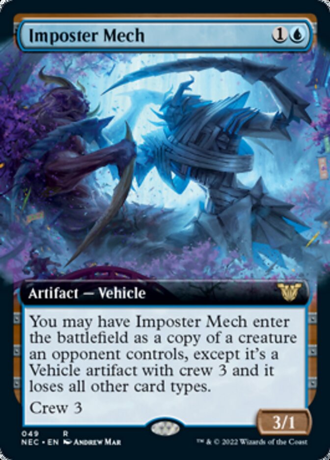 Imposter Mech (Extended Art) [Kamigawa: Neon Dynasty Commander] | The CG Realm