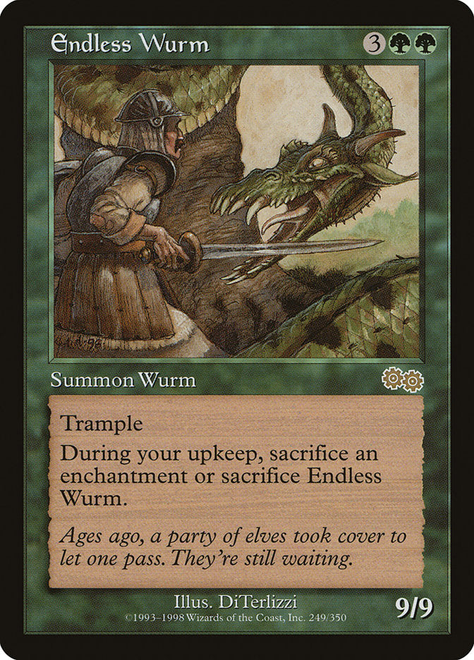 Endless Wurm [Urza's Saga] | The CG Realm