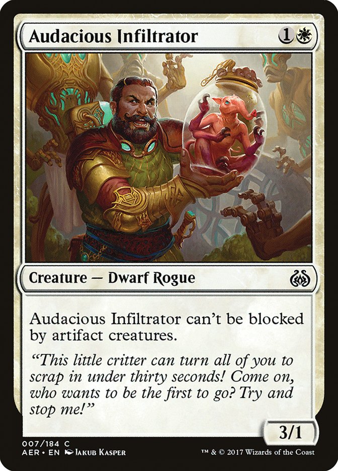 Audacious Infiltrator [Aether Revolt] | The CG Realm