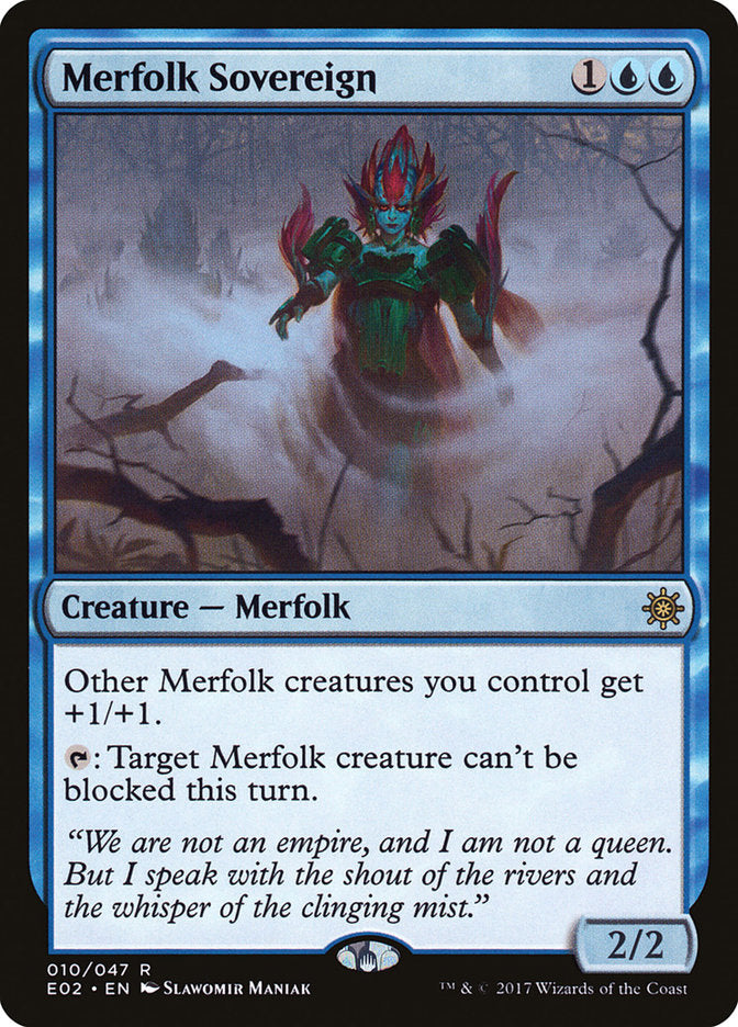 Merfolk Sovereign [Explorers of Ixalan] | The CG Realm