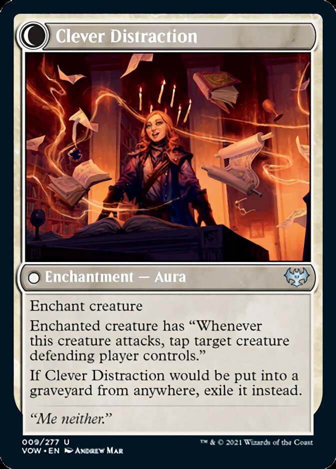 Distracting Geist // Clever Distraction [Innistrad: Crimson Vow] | The CG Realm