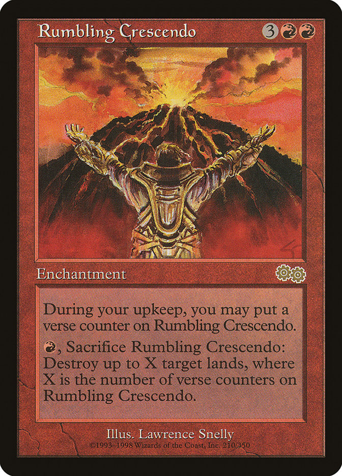 Rumbling Crescendo [Urza's Saga] | The CG Realm