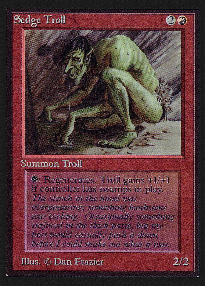 Sedge Troll [International Collectors' Edition] | The CG Realm