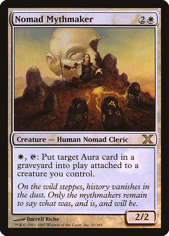 Nomad Mythmaker (Premium Foil) [Tenth Edition] | The CG Realm