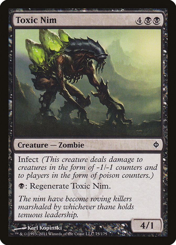 Toxic Nim [New Phyrexia] | The CG Realm