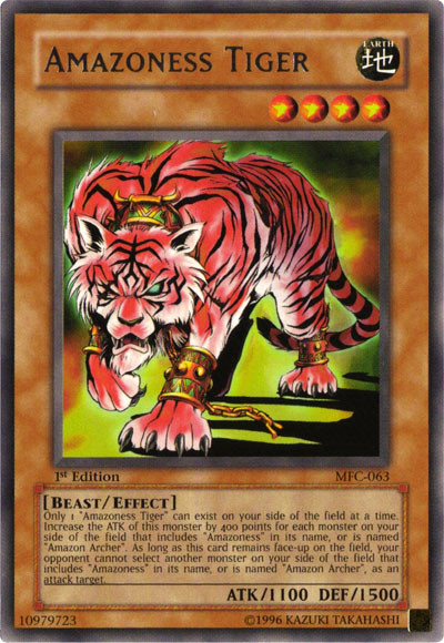 Amazoness Tiger [MFC-063] Rare | The CG Realm