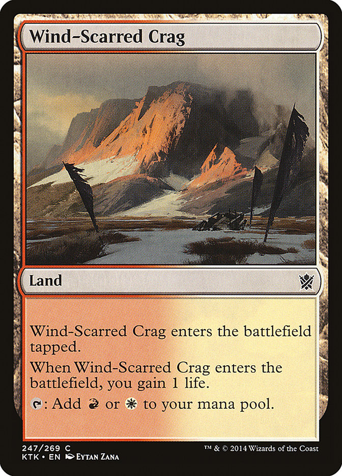 Wind-Scarred Crag [Khans of Tarkir] | The CG Realm