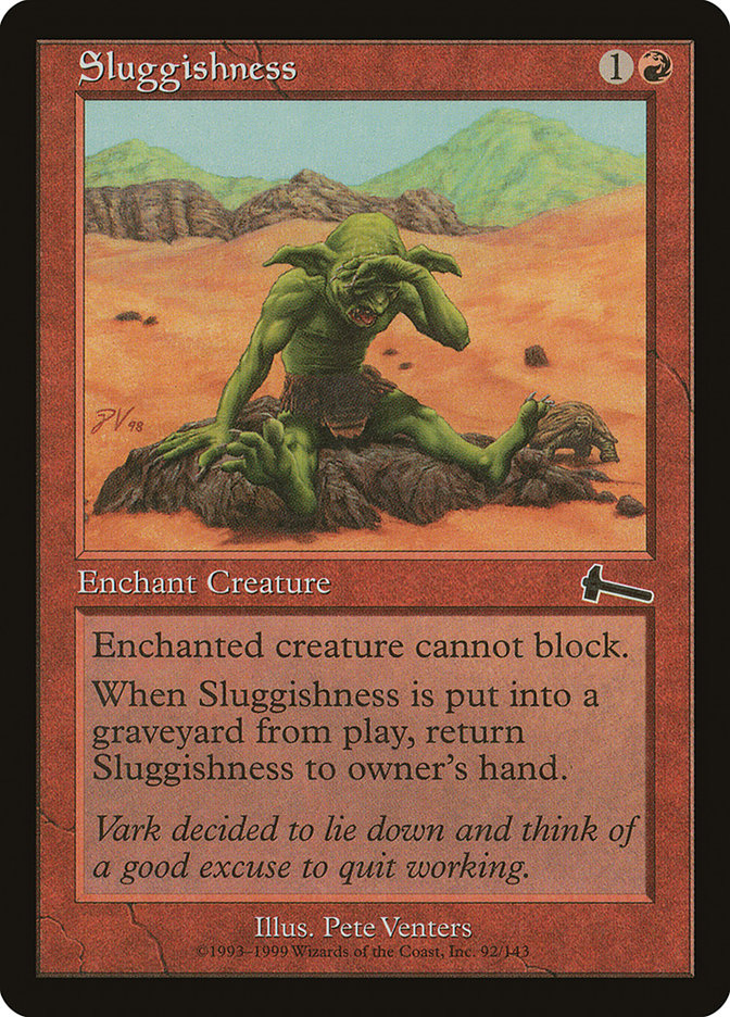 Sluggishness [Urza's Legacy] | The CG Realm