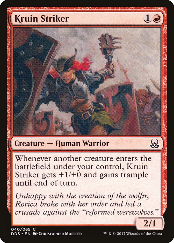 Kruin Striker [Duel Decks: Mind vs. Might] | The CG Realm