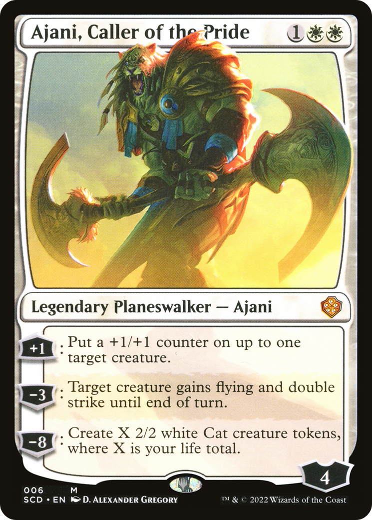 Ajani, Caller of the Pride [Starter Commander Decks] | The CG Realm