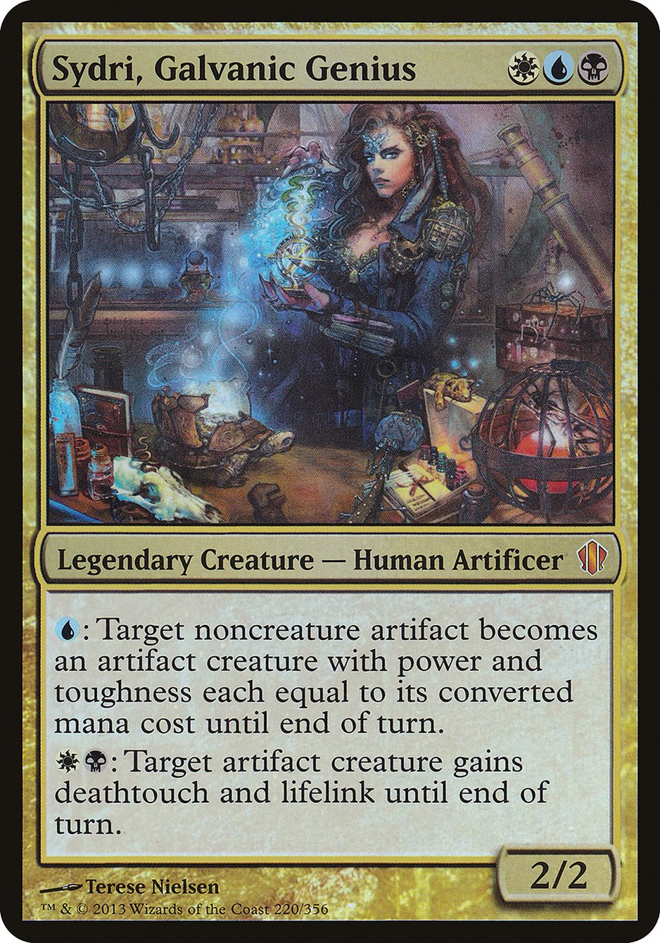 Sydri, Galvanic Genius (Oversized) [Commander 2013 Oversized] | The CG Realm