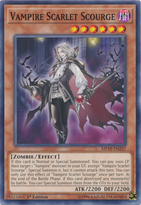 Vampire Scarlet Scourge [MP19-EN237] Common | The CG Realm