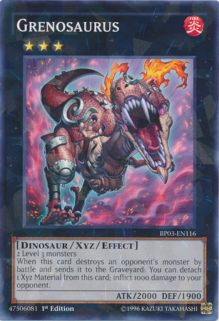 Grenosaurus [BP03-EN116] Shatterfoil Rare | The CG Realm