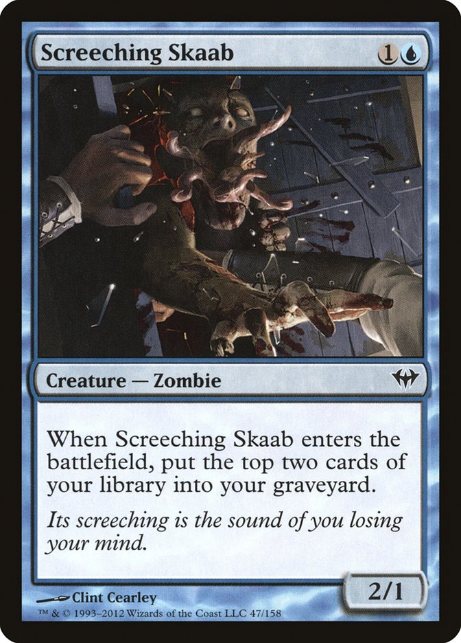 Screeching Skaab [Dark Ascension] | The CG Realm