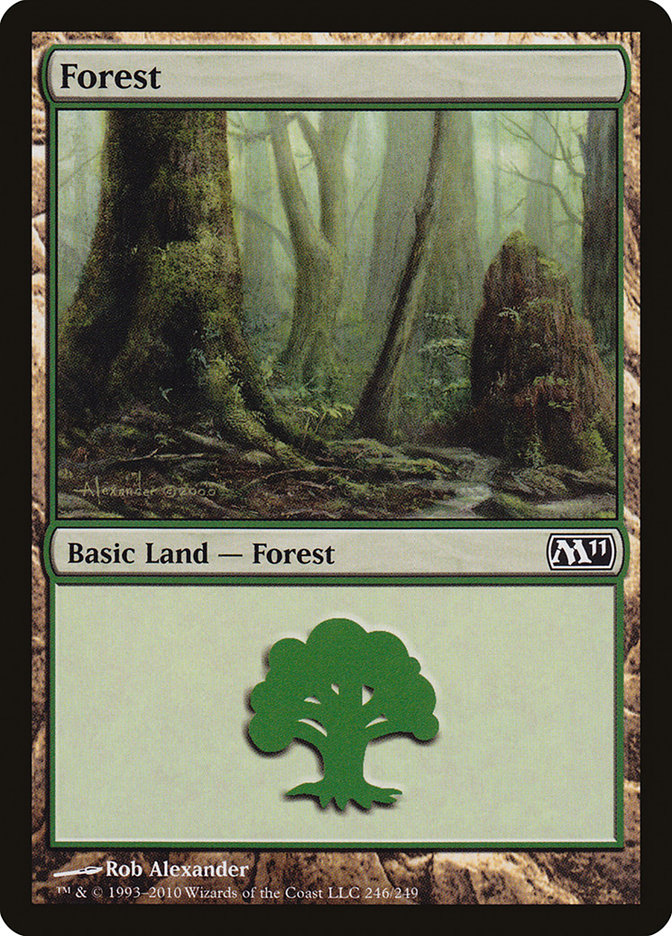 Forest (246) [Magic 2011] | The CG Realm