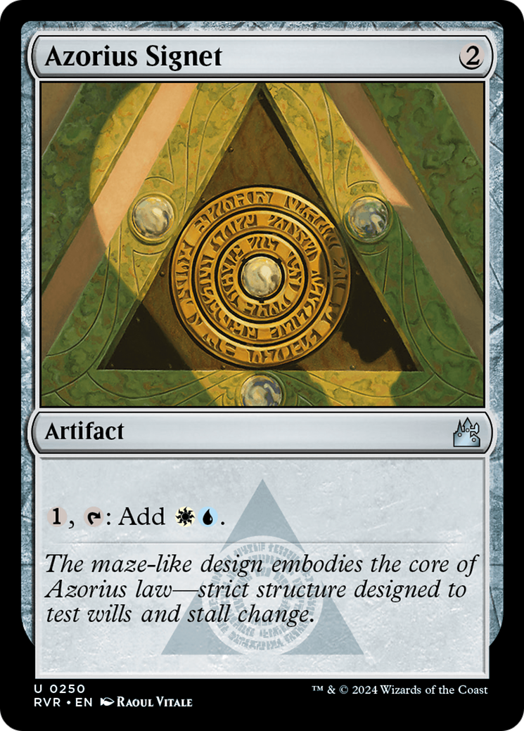 Azorius Signet [Ravnica Remastered] | The CG Realm