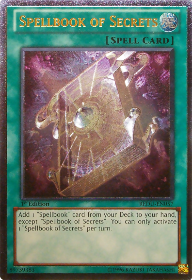 Spellbook of Secrets [REDU-EN057] Ultimate Rare | The CG Realm