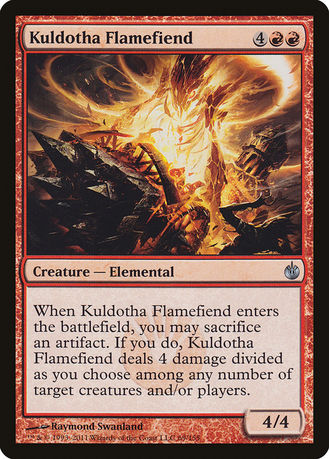 Kuldotha Flamefiend [Mirrodin Besieged] | The CG Realm