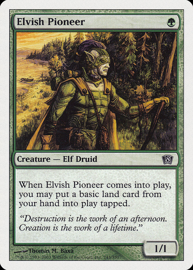 Elvish Pioneer [Eighth Edition] | The CG Realm