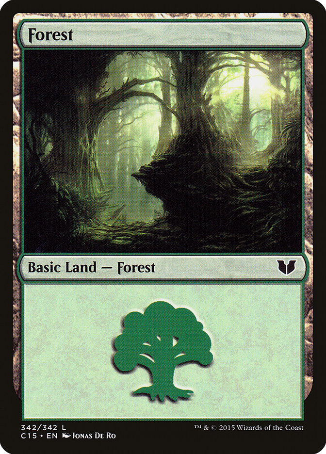 Forest (342) [Commander 2015] | The CG Realm