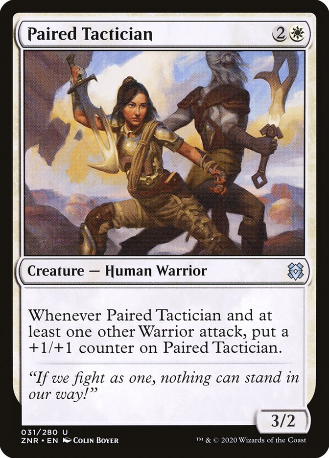 Paired Tactician [Zendikar Rising] | The CG Realm