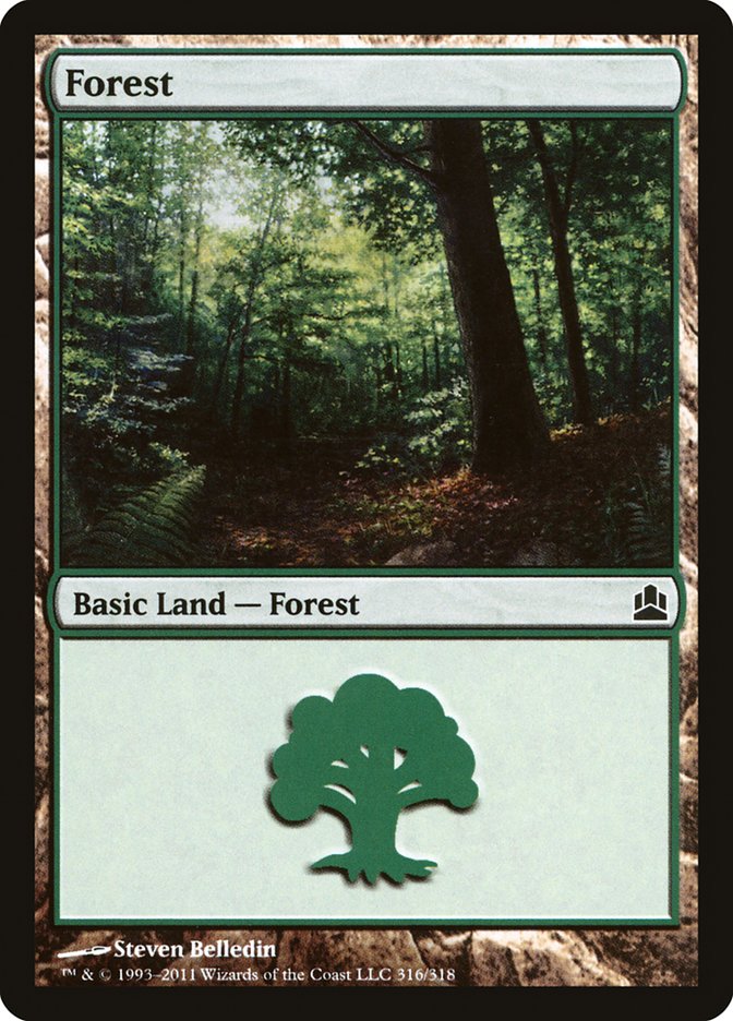 Forest (316) [Commander 2011] | The CG Realm