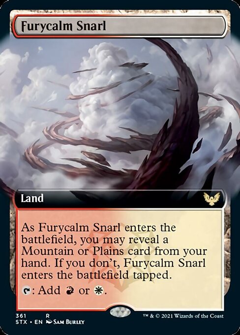 Furycalm Snarl (Extended Art) [Strixhaven: School of Mages] | The CG Realm