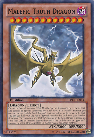 Malefic Truth Dragon [SP14-EN044] Starfoil Rare | The CG Realm