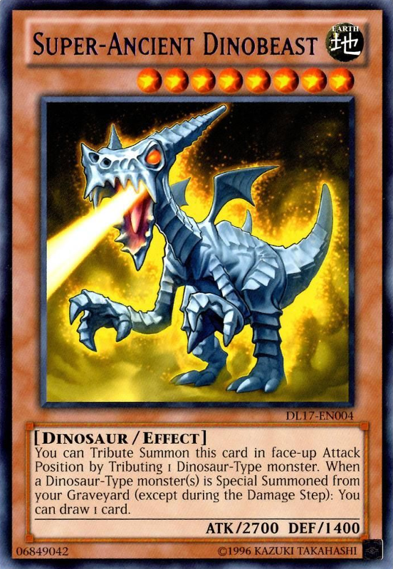 Super-Ancient Dinobeast (Purple) [DL17-EN004] Rare | The CG Realm