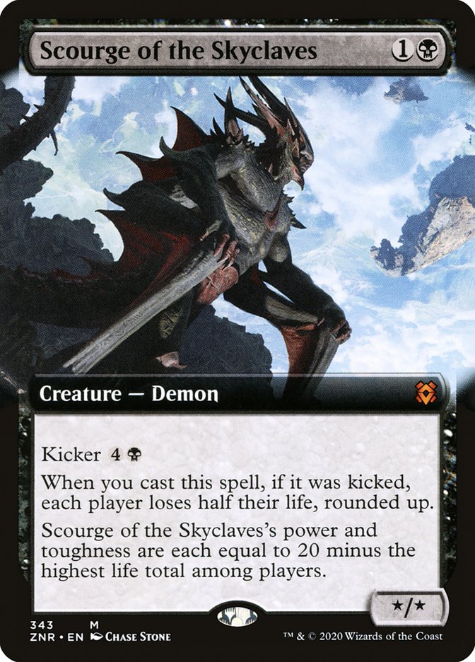 Scourge of the Skyclaves (Extended Art) [Zendikar Rising] | The CG Realm