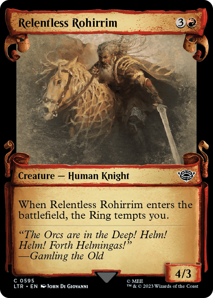 Relentless Rohirrim [The Lord of the Rings: Tales of Middle-Earth Showcase Scrolls] | The CG Realm