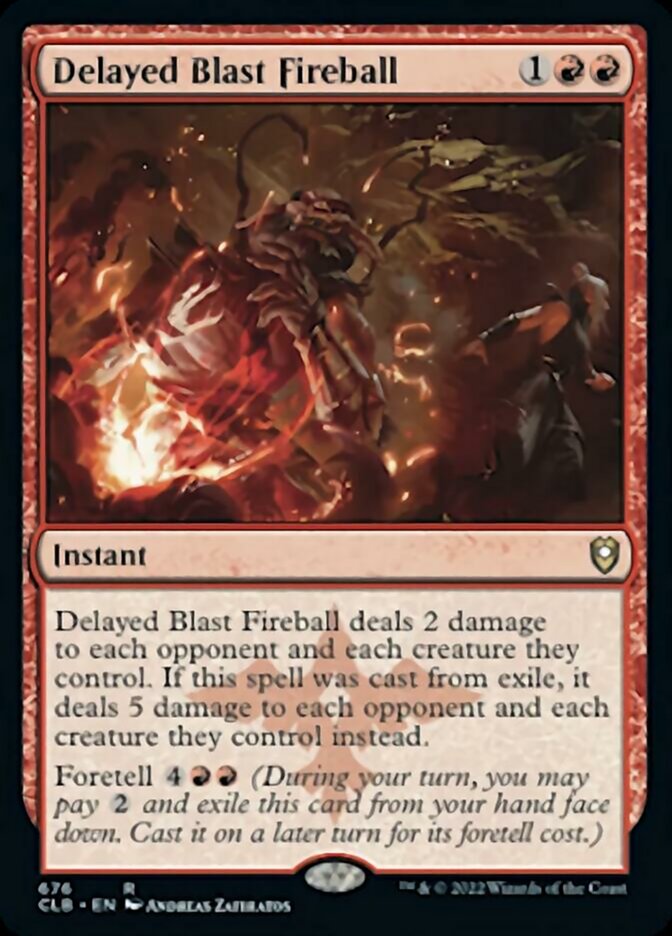 Delayed Blast Fireball [Commander Legends: Battle for Baldur's Gate] | The CG Realm