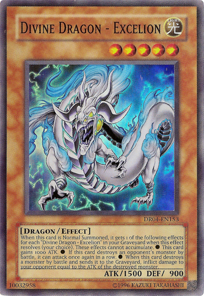 Divine Dragon - Excelion [DR04-EN153] Super Rare | The CG Realm