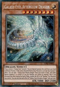 Galaxy-Eyes Afterglow Dragon [LDS2-EN052] Secret Rare | The CG Realm