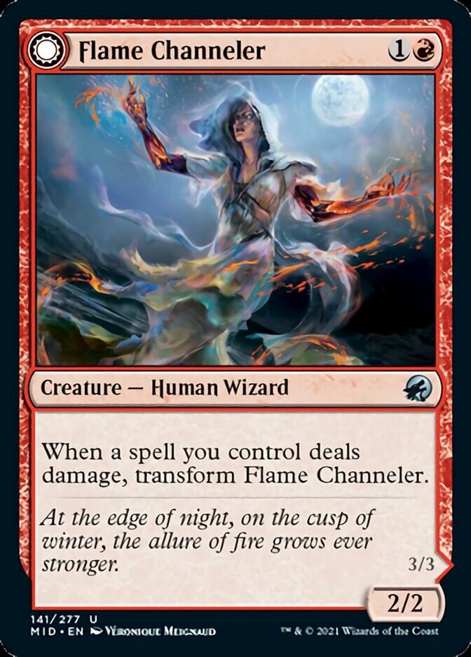 Flame Channeler // Embodiment of Flame [Innistrad: Midnight Hunt] | The CG Realm