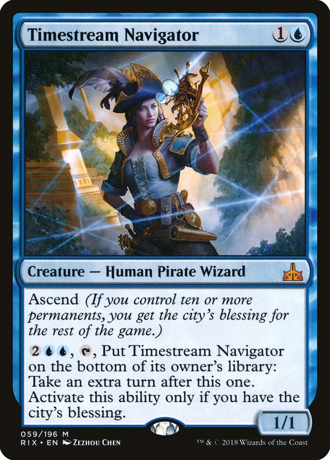 Timestream Navigator [Rivals of Ixalan] | The CG Realm