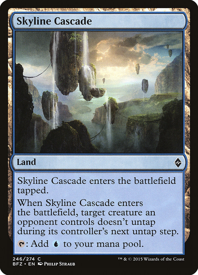 Skyline Cascade [Battle for Zendikar] | The CG Realm