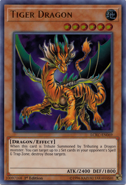 Tiger Dragon [LCKC-EN069] Ultra Rare | The CG Realm