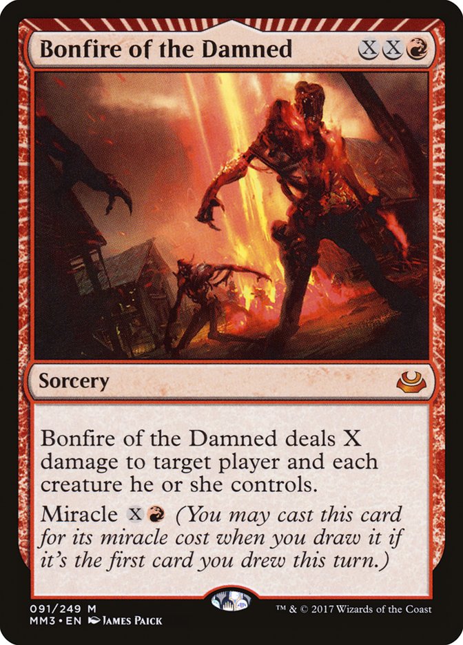 Bonfire of the Damned [Modern Masters 2017] | The CG Realm