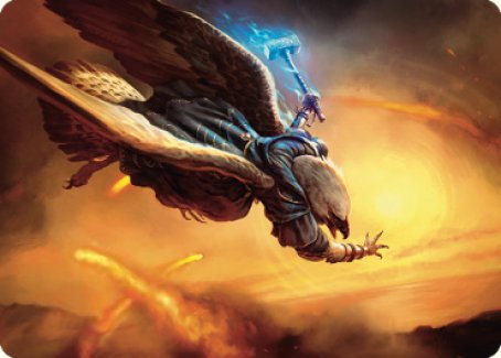 Battlewing Mystic Art Card [Dominaria United Art Series] | The CG Realm