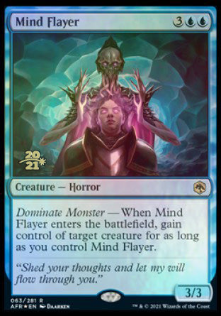 Mind Flayer [Dungeons & Dragons: Adventures in the Forgotten Realms Prerelease Promos] | The CG Realm